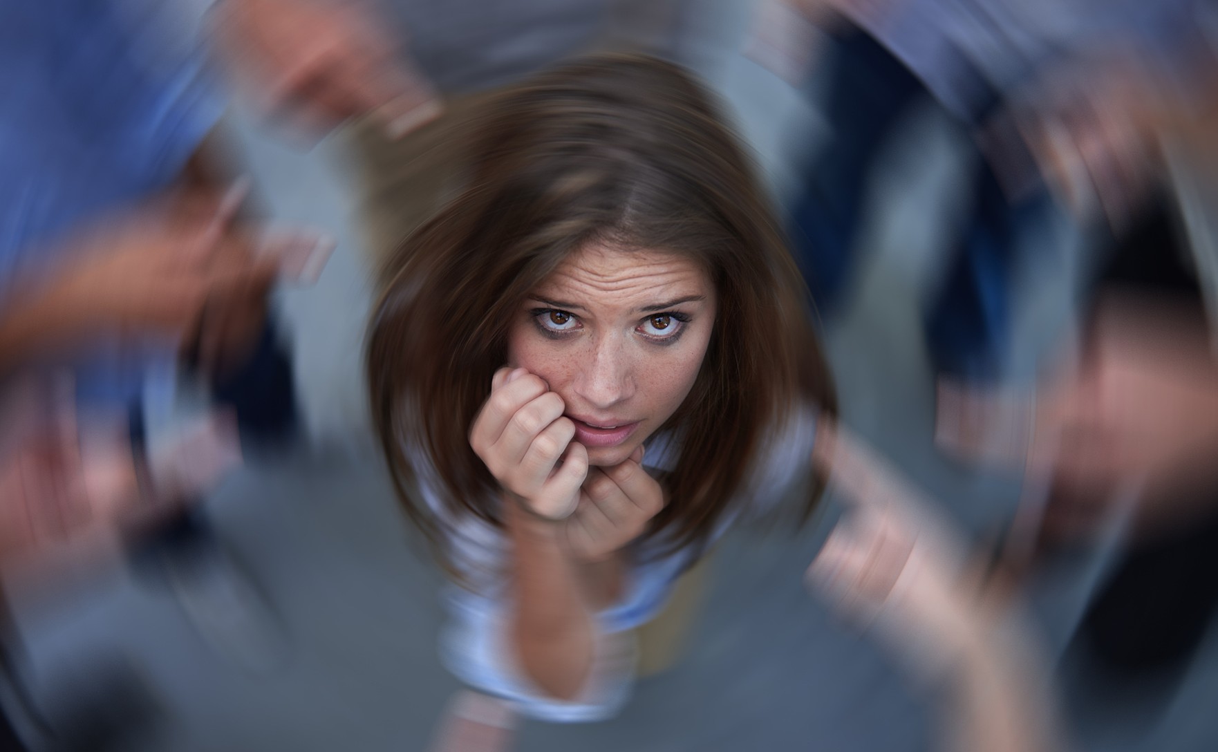 第二患者的困惑、抑郁。