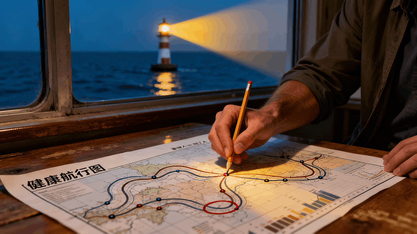 健康航行图绘制中